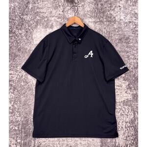 Extracurricular Polo Shirt Large Mens 4Aces Golf Black